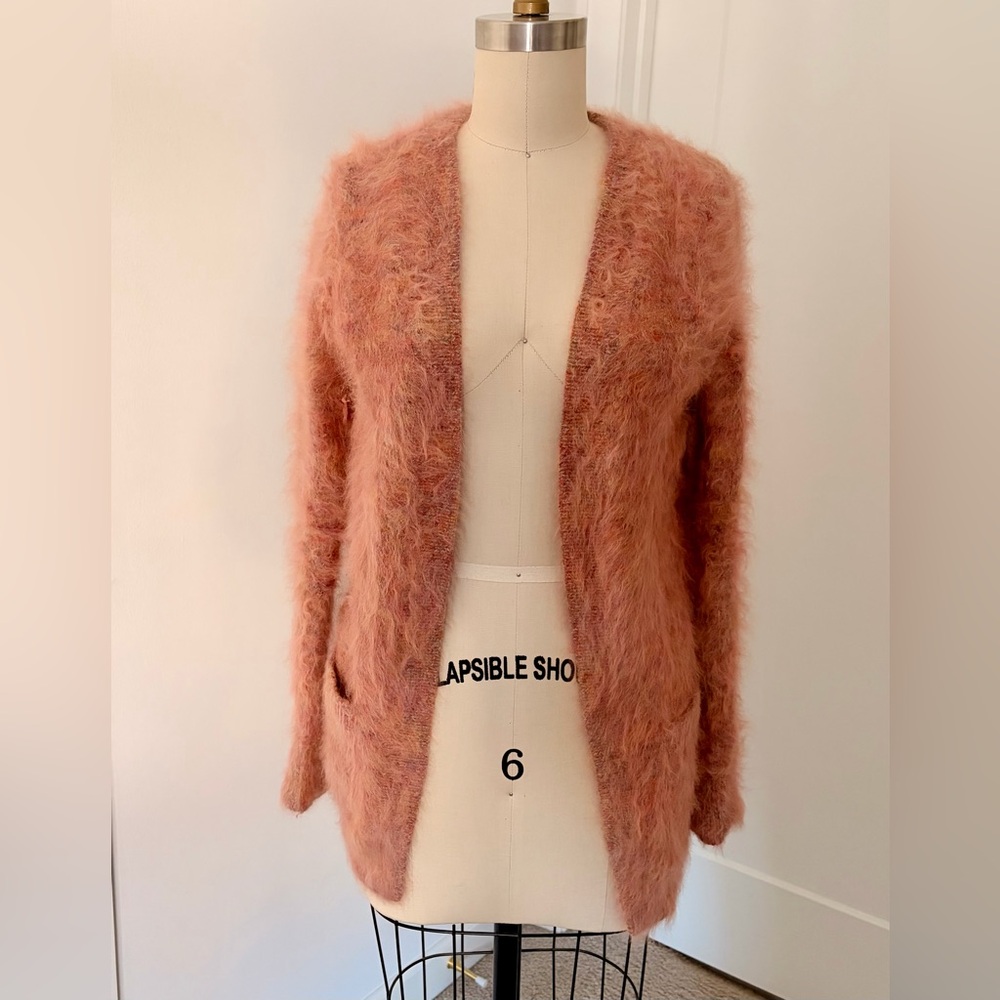 Theory Fuzzy Angora Cardigan
